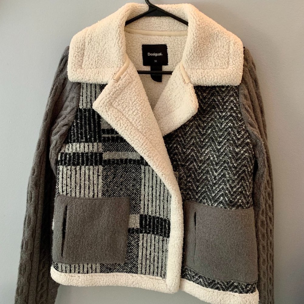 BRAND NEW desigual sweater jacket